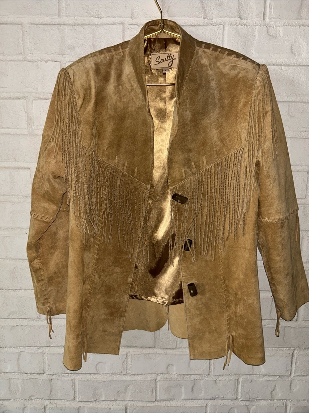Scully large jacket fringe